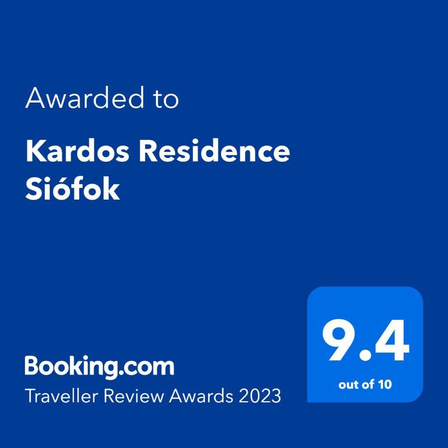 Kardos Residence Сиофок Екстериор снимка